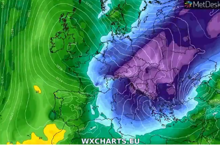Un val de aer polar lovește România. Cât de frig se anunţă în următoarele zile