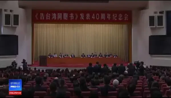 Președintele Chinei vrea unificarea cu Taiwanul. "Nu excludem folosirea forţei”