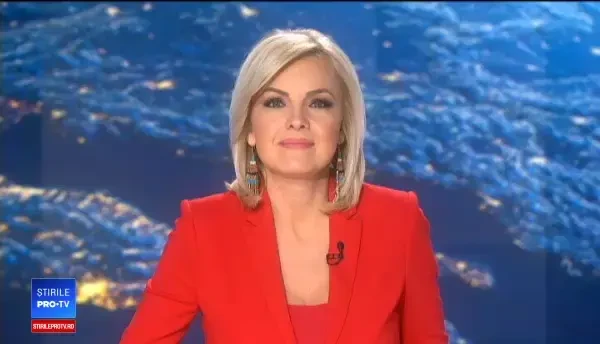 Busu a prezentat vremea pentru prima dată în platoul Știrilor ProTV după infarct