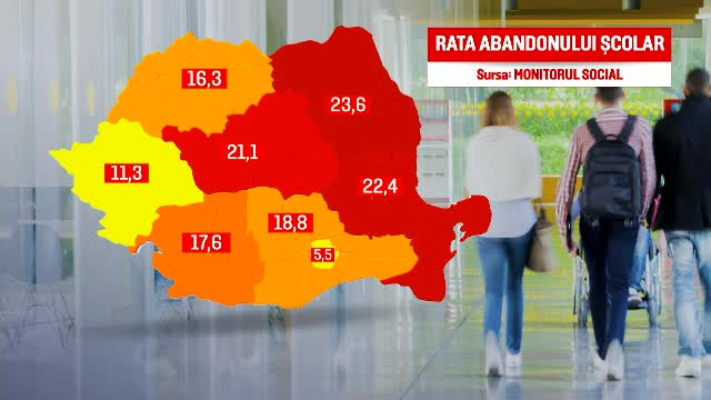 Aproape un sfert dintre copii renunţă la şcoală. "Am 6, niciunul nu ştie să scrie"