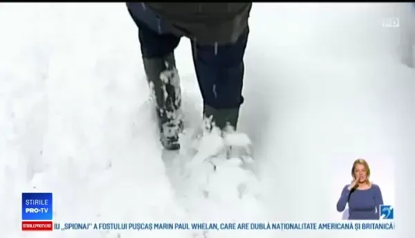 Iarnă grea în Europa. Ministerul de Externe a emis mai multe avertizări de călătorie