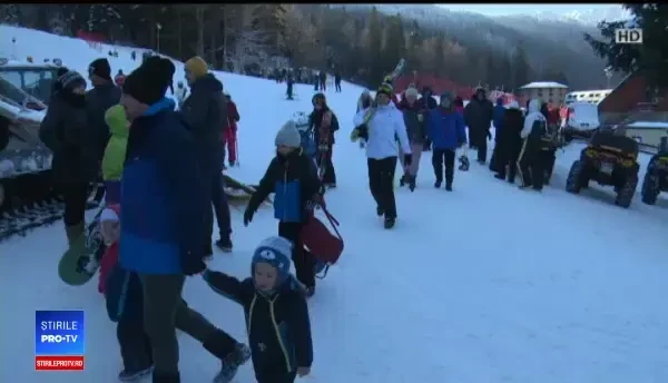 Valea Prahovei, plină cu turiști din Moldova și Ucraina. Reacția lor la traficul românesc
