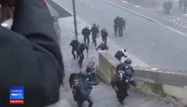 Vestele Galbene: Incidente violente şi ciocniri cu forțele de ordine