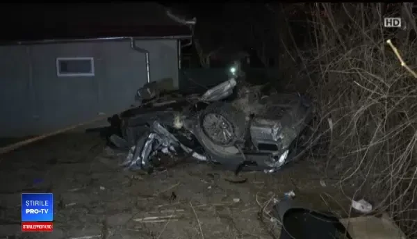 ANIMAȚIE GRAFICĂ. Cum au murit 2 tineri care se întorceau de la club, în Buzău