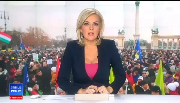 Apel la grevă generală în Ungaria, din cauza „Legii sclaviei”. 10.000 de oameni, din nou în stradă