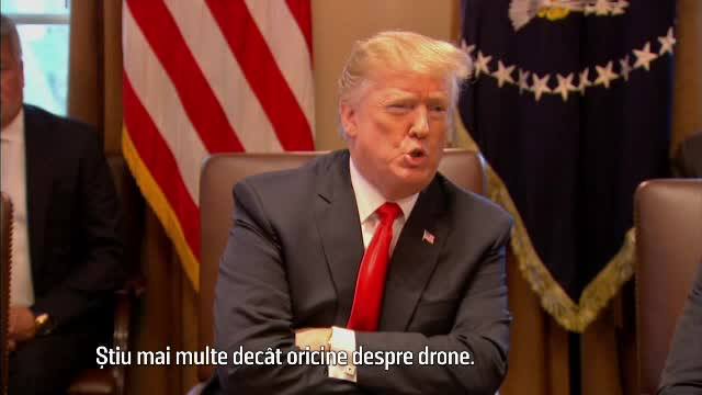 Donald Trump, cel mai priceput om din lume: ”Ştiu mai multe decât oricine despre drone”