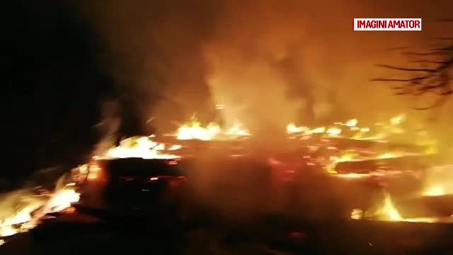 Teroare într-un sat din Mehedinţi. Oamenii cred că cineva le incendiază intenţionat fânul