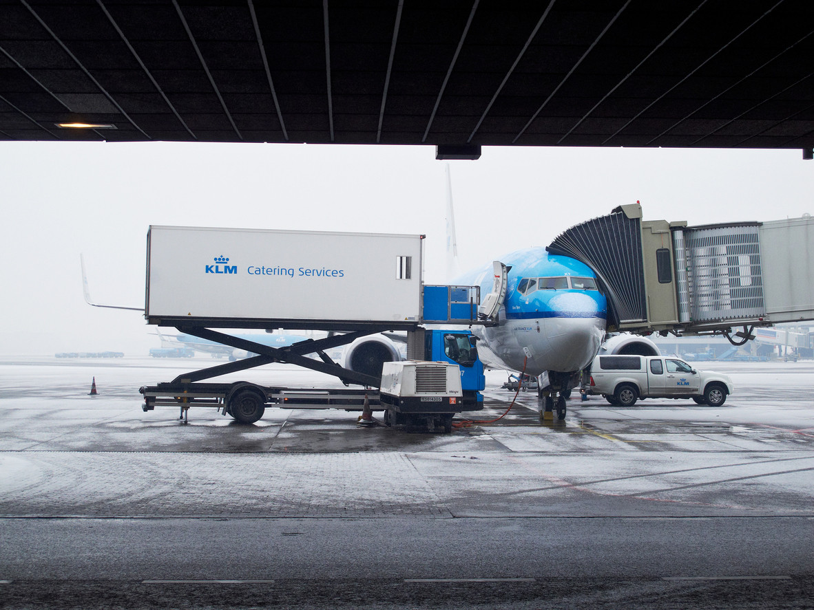 159 de zboruri ale companiei KLM, anulate din cauza unei furtuni