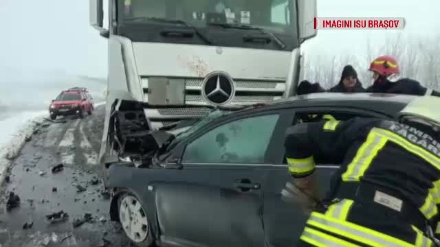Accident grav în Brașov: o femeie din Republica Moldova a murit