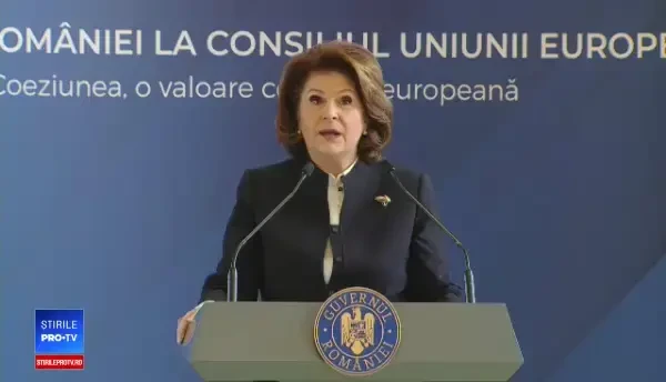 Rovana Plumb afirmă că România atrage fonduri europene: ”Chiar câștigăm bani în fiecare zi”