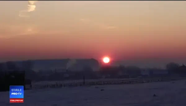 Temperaturile de -23,5 grade au făcut două victime. Prognoza pentru următoarele zile