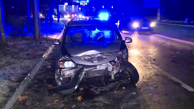 Greșeala pe care o fac șoferii când derapează cu mașina. Cazul unui bărbat din Capitală