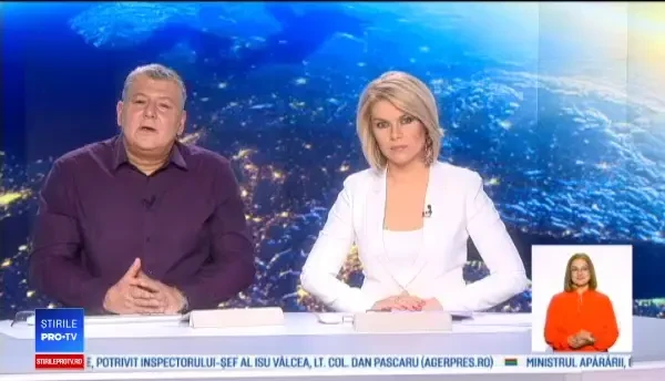 Un spital s-a trezit cu un elan în holul de la intrare