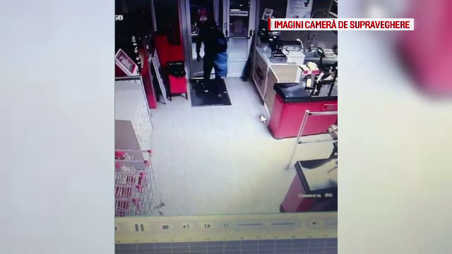 Reacția unui hoț după o lovitură spectaculoasă în Timiș. Jaful a fost filmat