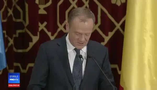 Discurs impresionant în limba română susținut de Donald Tusk, președintele Consiliului UE