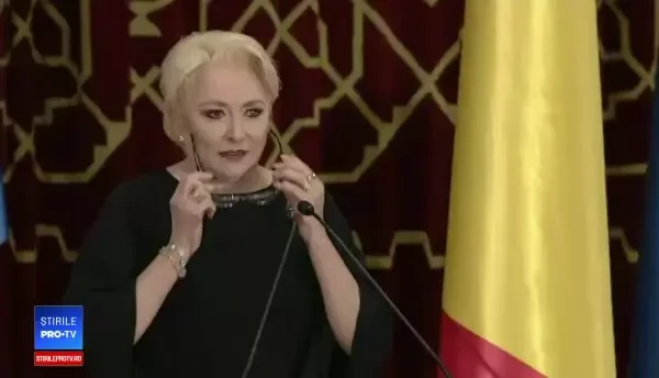 Dăncilă, la Ateneu: „Viitorul nostru se află mereu în față și nu în spate”