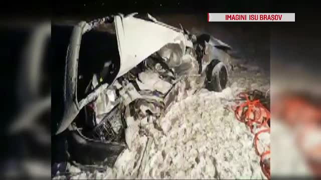 Un bărbat a murit într-un accident pe DN1. Mașina lui, aruncată 10 metri pe câmp