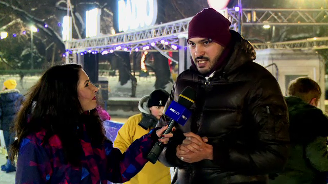 Aglomerație la patinoare, înainte de începerea școlii. Reacția unui marocan