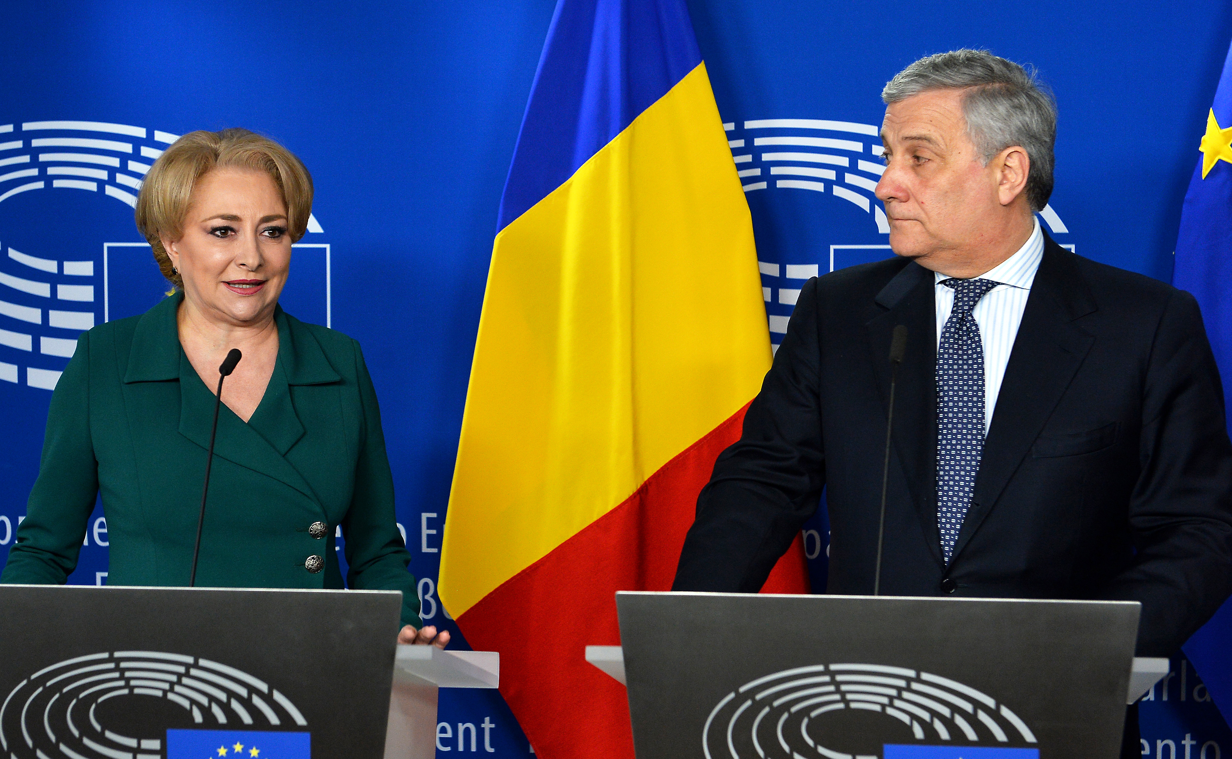 Dăncilă, la Strasbourg. UE vrea să înghețe plățile către ţările care pun în pericol statul de drept