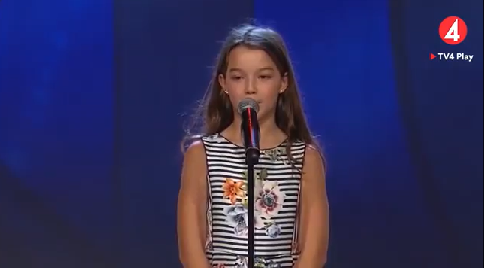 O fetiță din România, în finala ”Suedezii au talent”. Cum i-a cucerit Eva pe nordici