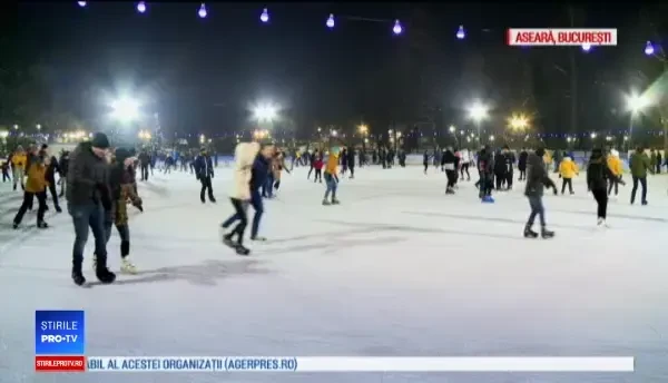 Aglomerație la patinoare, înainte de începerea școlii. Reacția unui marocan