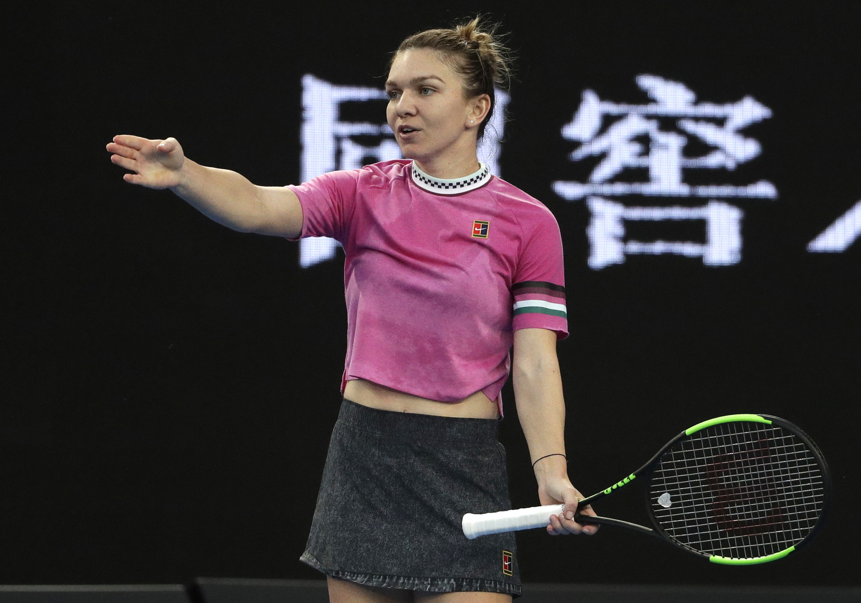 simona halep la australian open