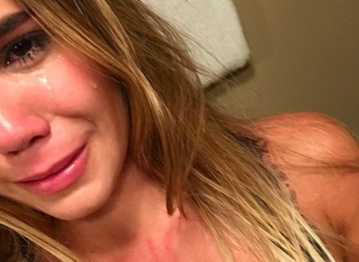 Cunoscut model fitness bătut cu bestialitate. Tânăra a postat imagini înfiorătoare