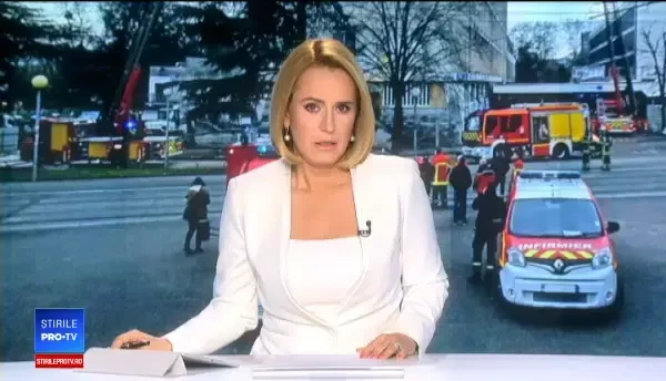 Explozii în campusul Universității din Lyon. 3 persoane intoxicate cu fum. VIDEO