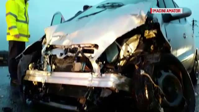 Accident cu 3 răniți lângă Timișoara. Ambii șoferi erau băuți
