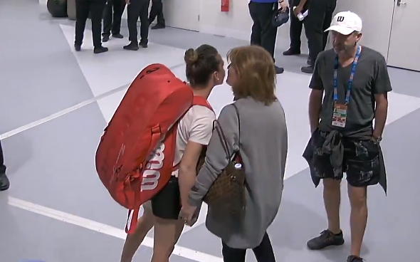 Moment emoționant înainte de meciul Simonei cu Venus. Ce s-a întâmplat în culise