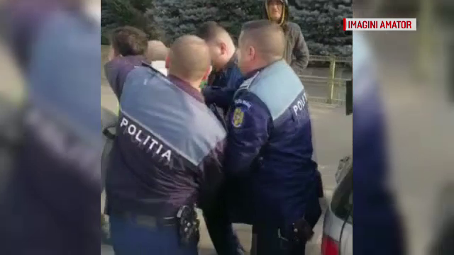 Scandal între traficanți de țigări și poliție într-o piață din Drobeta Turnu Severin