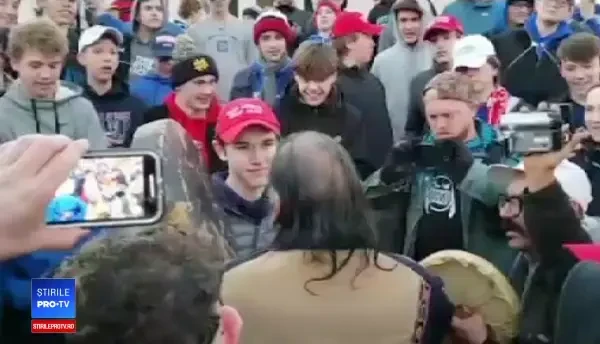 Filmarea care a oripilat America. Gestul unor elevi, suporteri ai lui Donald Trump