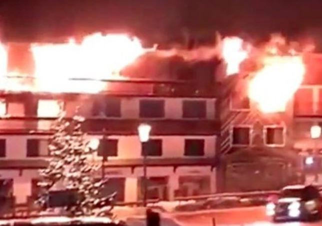 Incendiu în stațiunea Courchevel: 2 morți și 22 de răniți. Unii au sărit de la etaj