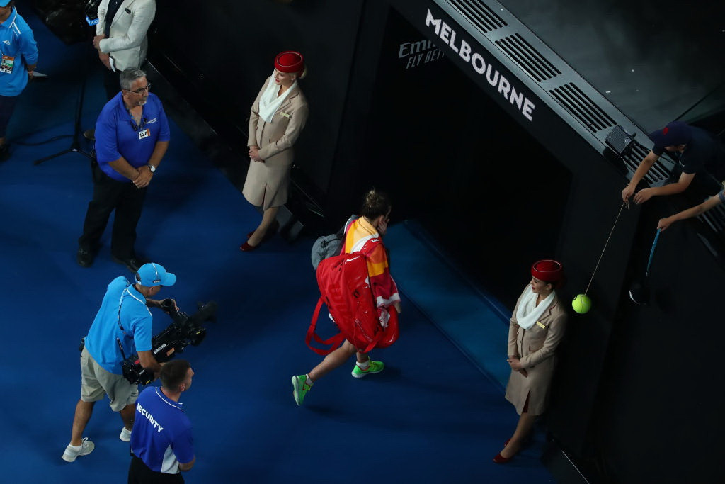 Reacția organizatorilor Australian Open după eliminarea Simonei Halep. VIDEO
