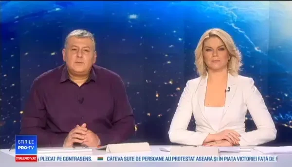 Căprioară salvată de pompieri de pe gheața subțire a unui iaz