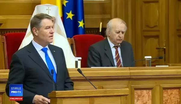 Klaus Iohannis, discurs la Catedrala Patriarhală, la aniversarea Unirii Principatelor. VIDEO
