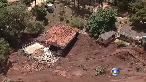 Baraj rupt in Brazilia