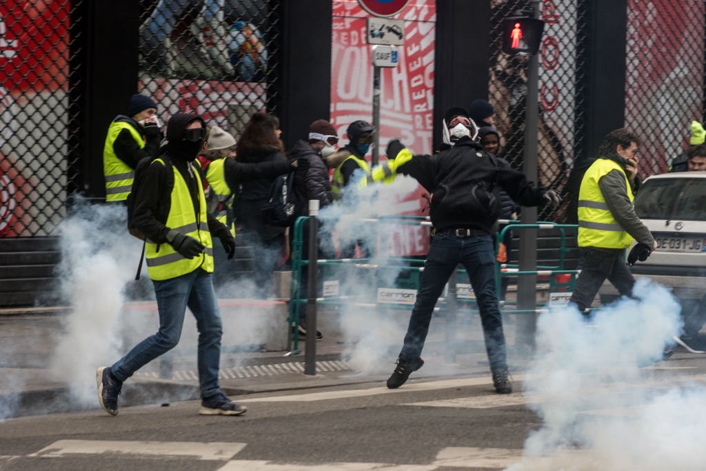 protest Franta