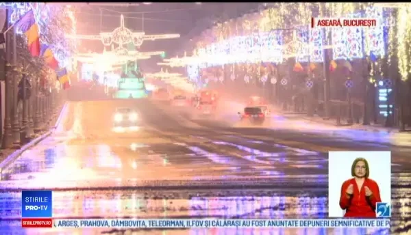 Șir de incidente în Capitală din cauza poleiului. Șoferii sunt revoltați: "Specific românesc"