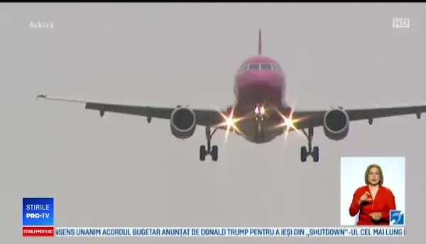 Stare de alertă într-un avion Wizz Air. Pilotul a declarat „Mayday” în aer