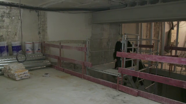 Comoara descoperită în peretele dintr-o fostă clădire de birouri