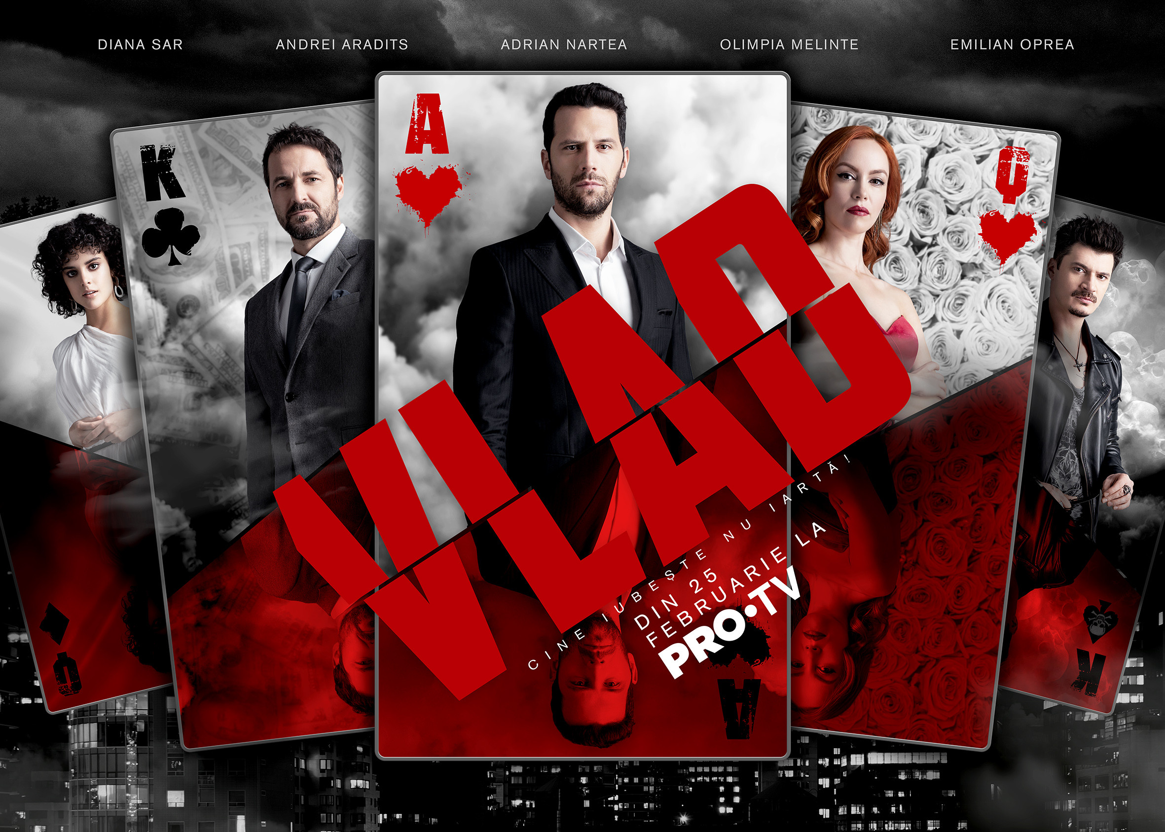 PRO TV lansează serialul Vlad, o variantă modernă a poveștii contelui de Monte Cristo