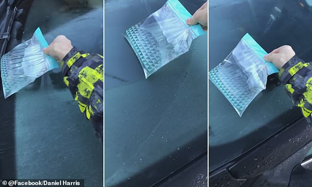 Cea mai simplă metodă de-a îndepărta gheaţa de pe parbriz. VIDEO cu peste 2 milioane de vizualizări