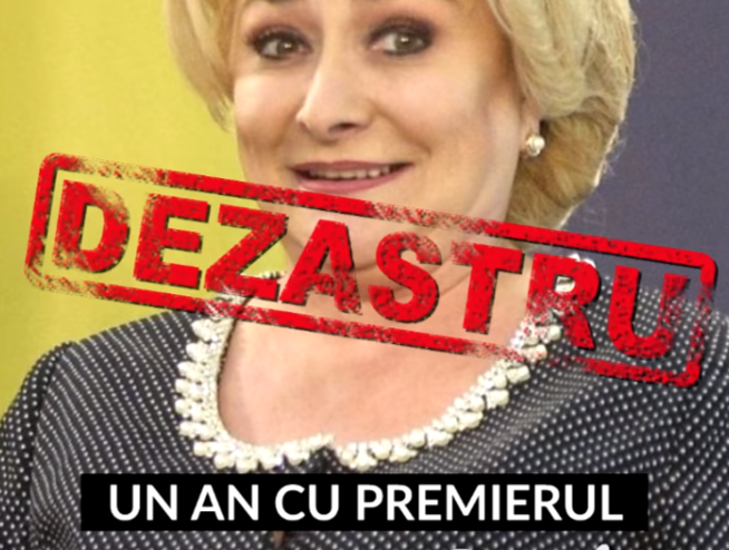“Adevăratul bilanț”. PNL a realizat un clip video cu toate gafele premierului Dăncilă