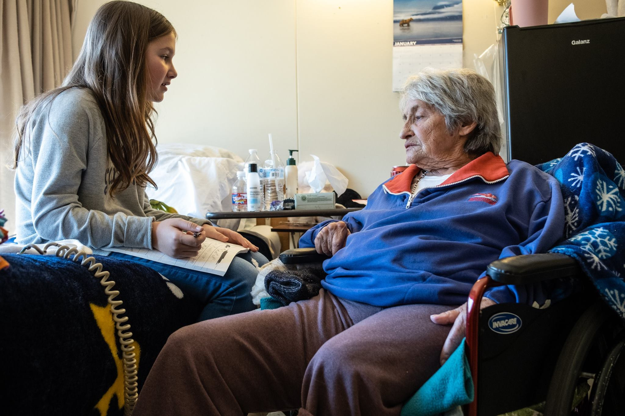 Gestul emotionant al unei fetite