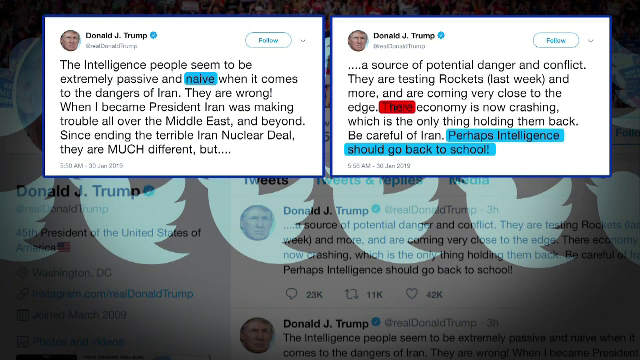 Șefii serviciilor de informaţii americane îl contrazic pe Donald Trump. "Să se întoarcă la şcoală"