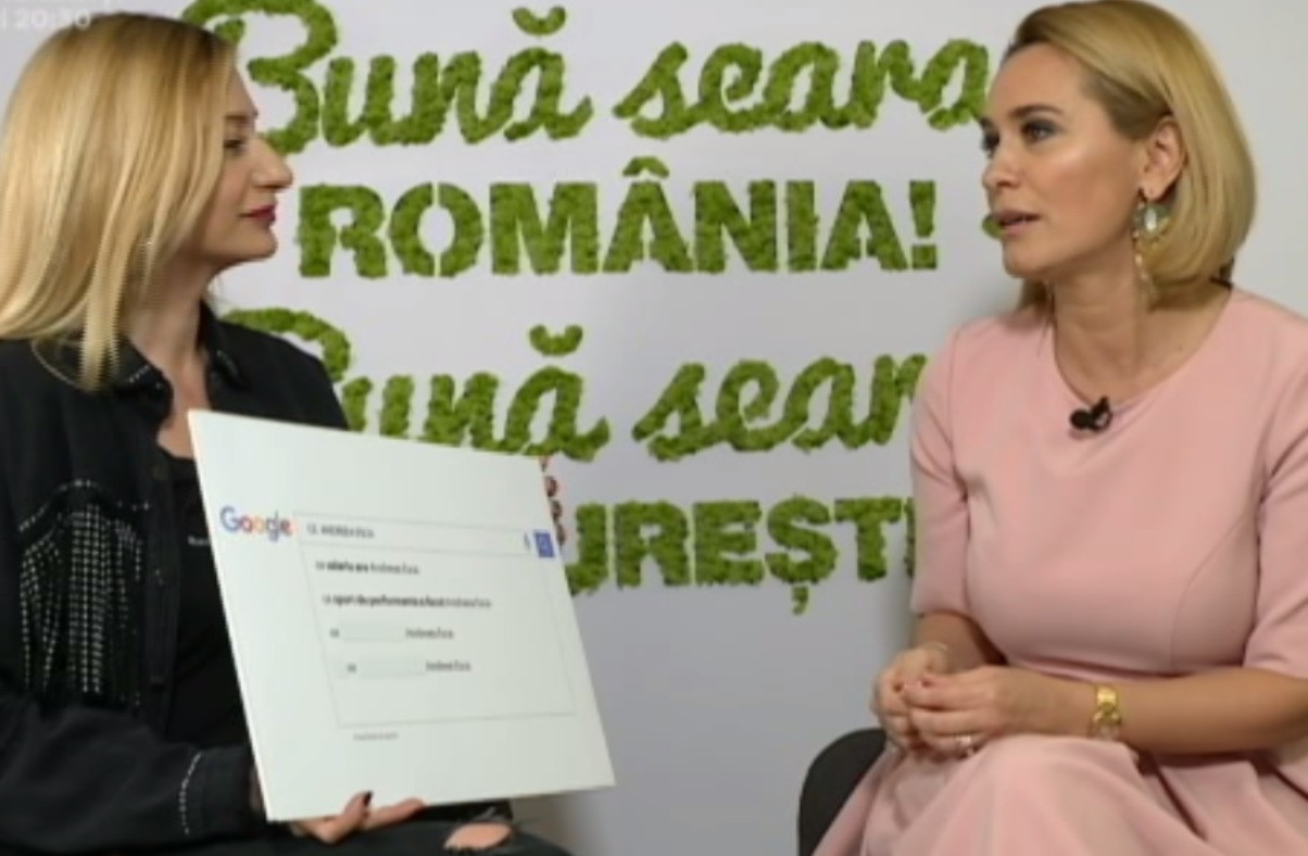 Andreea Esca a răspuns întrebării legate de salariul pe care îl câştigă la Pro TV