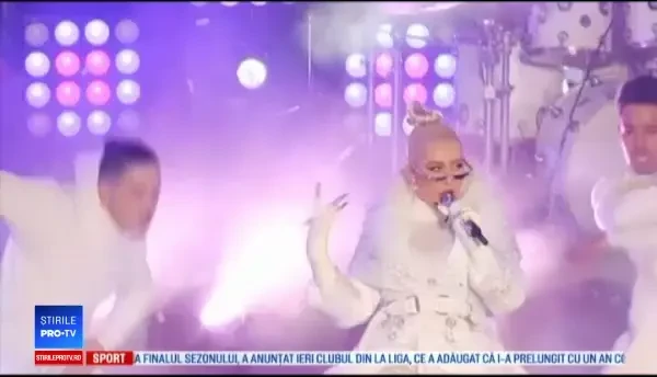 Christina Aguilera începe o o serie de concerte în capitala distracţiei şi a jocurilor de noroc