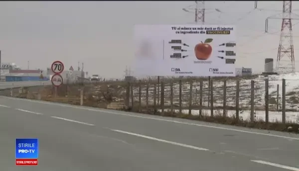 Panouri ilegale, contra vaccinare, peste tot în țară. Autorii au strâns donații online