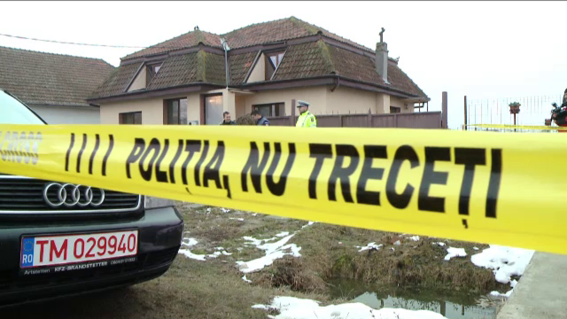 Barbat ucis cu drujba